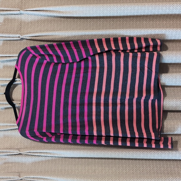 Women's Size XXL Calvin Klein Striped Long Sleeve Shirt - Picture 8 of 8